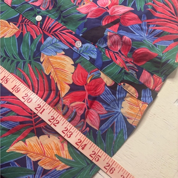 J McLaughlin Colorful Lois Blouse Long Sleeve Button Up Shirt Size XS Maximalist - Picture 5 of 7